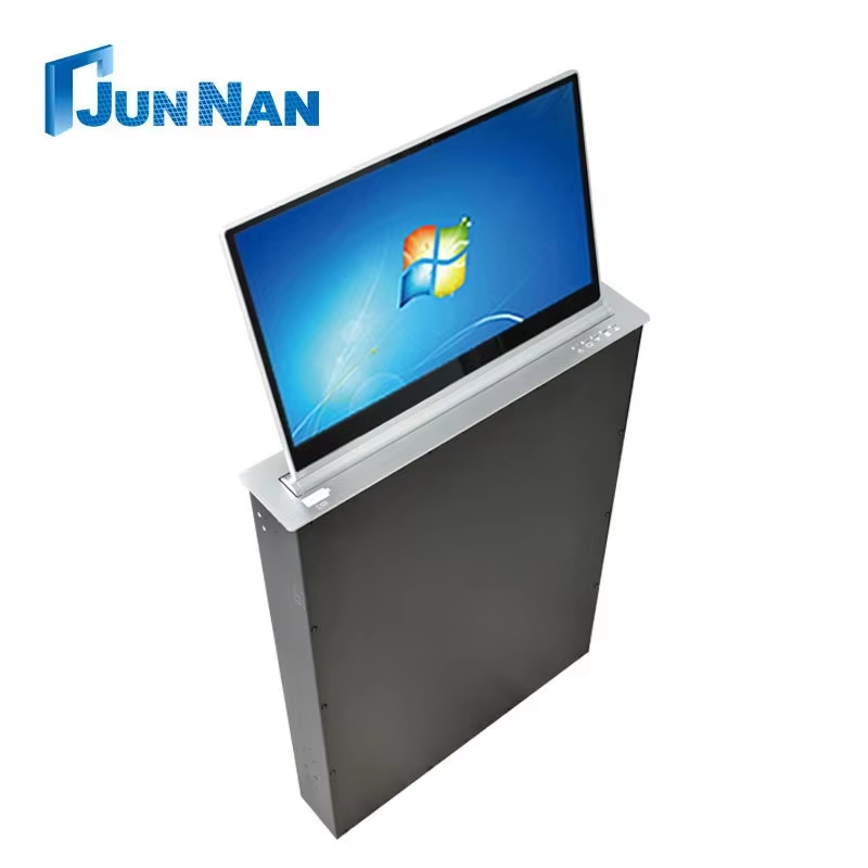 Elevador de monitor LCD para sistema de conferencias sin papel