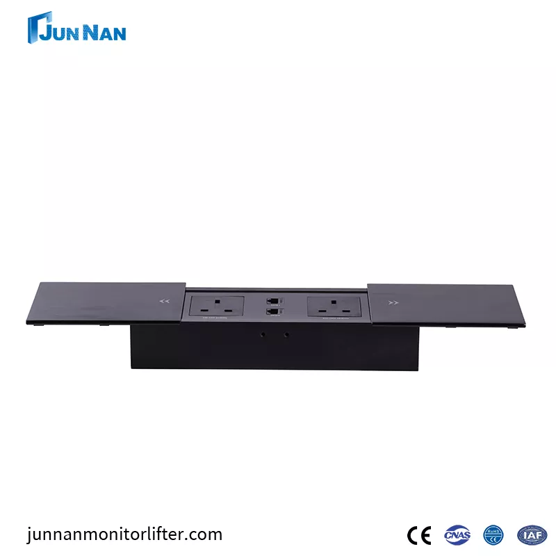 Tandetos de elevación de la mesa escondida de la mesa de trabajo de la cocina