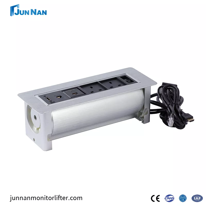 Tabón de escritorio emergente USB Smulti-Function Socket