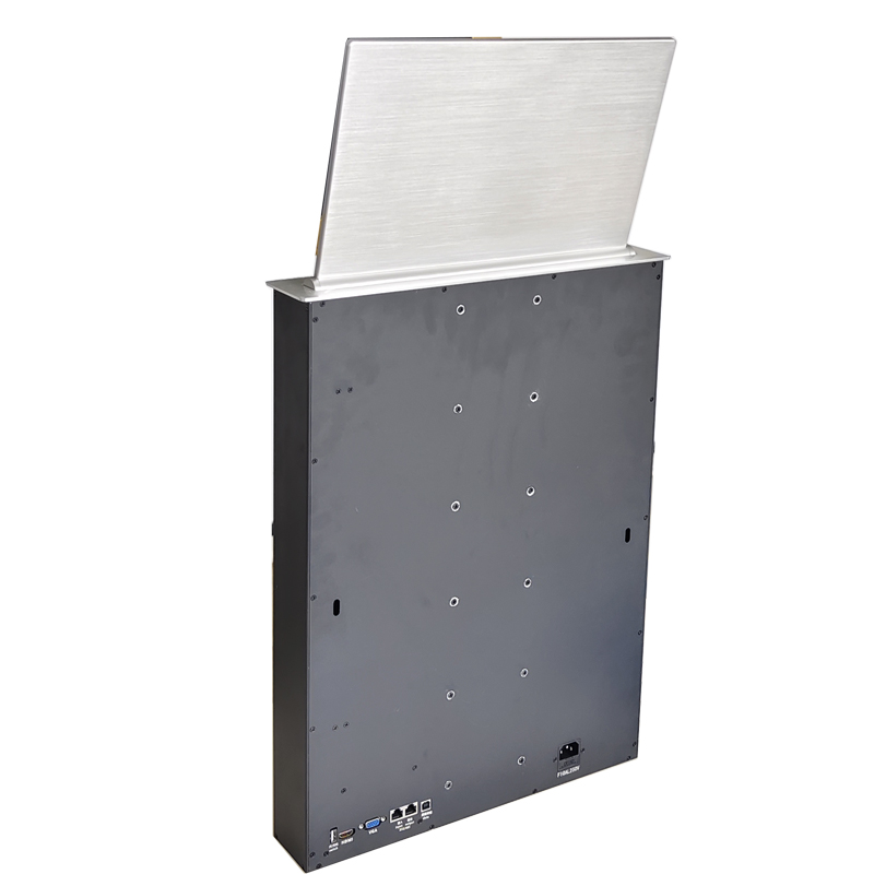 Mesa elevadora de monitor LCD motorizada retráctil para sistema de conferencias sin papel