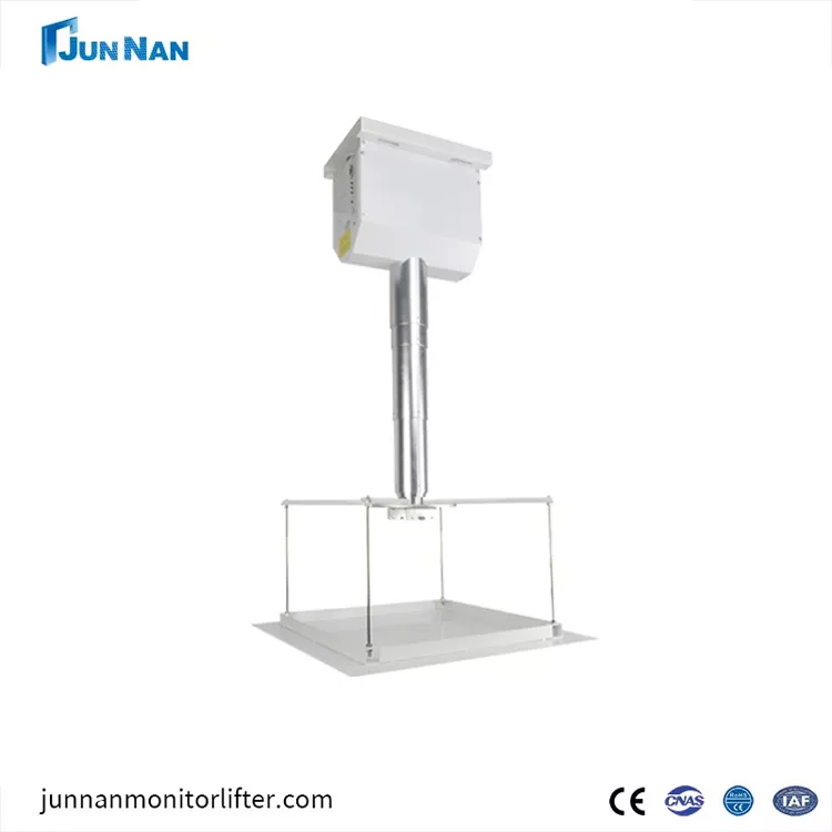Colgador de proyectores de elevación automática de una sola rodaje